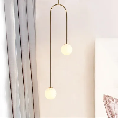 Скандинавское стекло подвесная люстра в форме шара современный нестандартный подвесной светильник бар/кафе/кухня/гостиная Домашнее