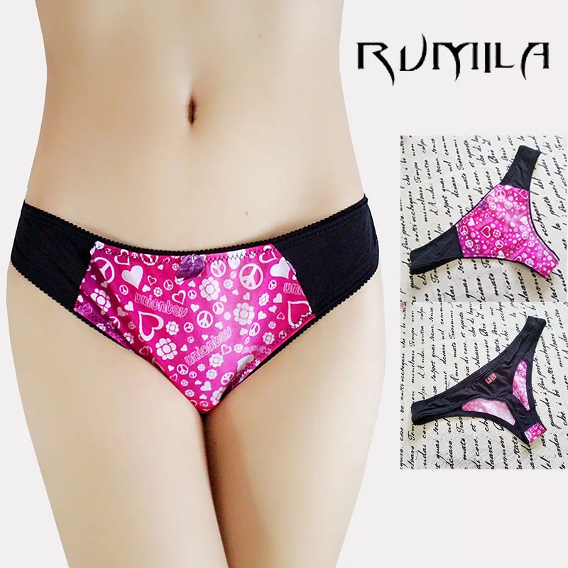 Bow Knot Cotton Womens Sexy Thongs G String Underwear Bikini Lingerie 