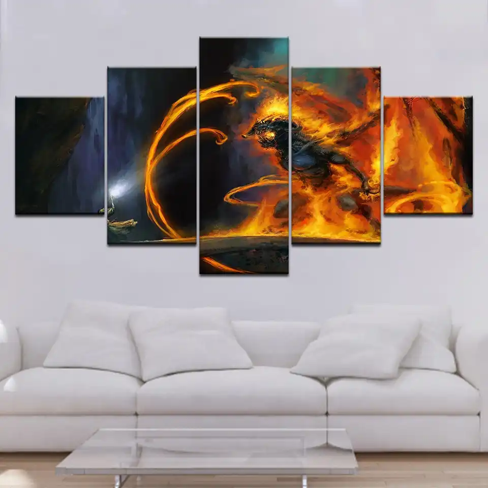 Senhor Dos Aneis Arte 5 Peca Wallpapers Moderno Modular Cartaz Da Senhor Dos Aneis Arte 5 Peca Wallpapers Moderno Modular Cartaz Da