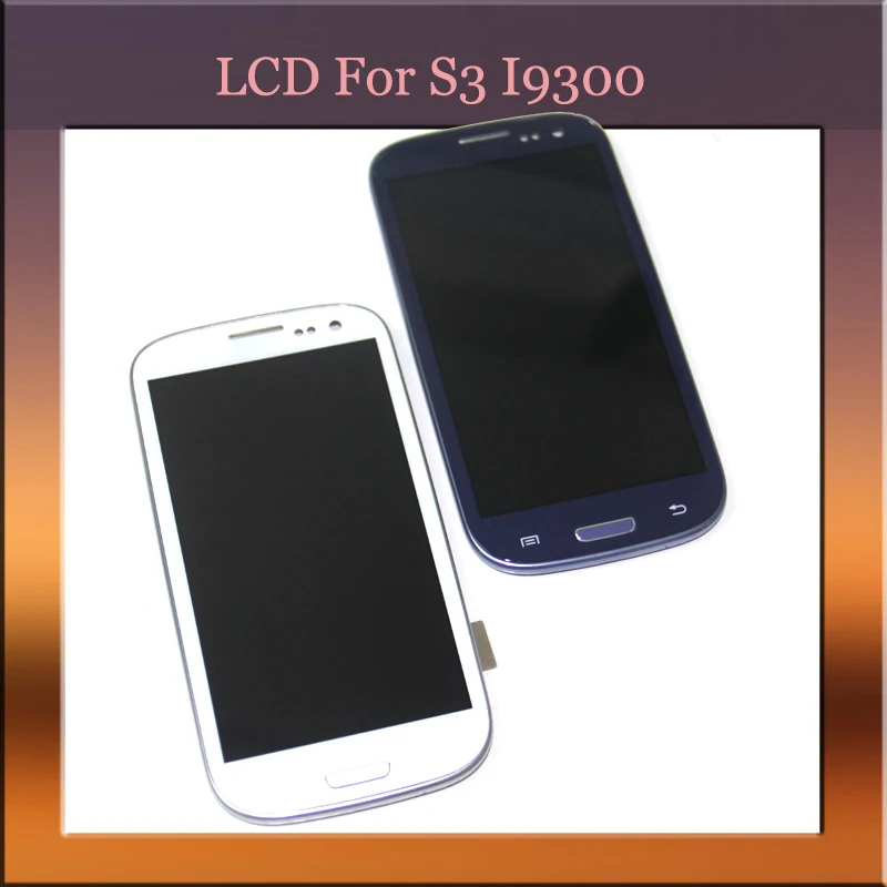 I9300 ЖК-экран для samsung s3 i9300 ЖК-дисплей рамка ЖК класс AAA | Мобильные телефоны и