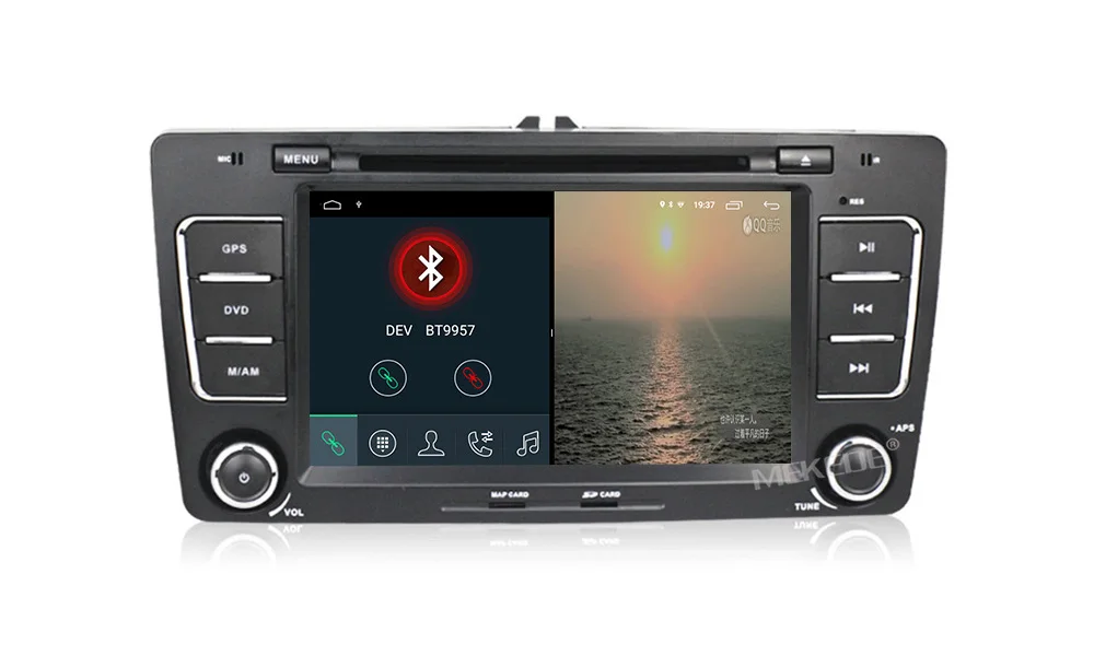 Discount MEKEDE Android 9.1 Autoradio For SKODA/Octavia 2009-2013 Car Multimedia player 2 Din DVD GPS 4 Core RAM 2GB ROM 16GB FM Radio 14