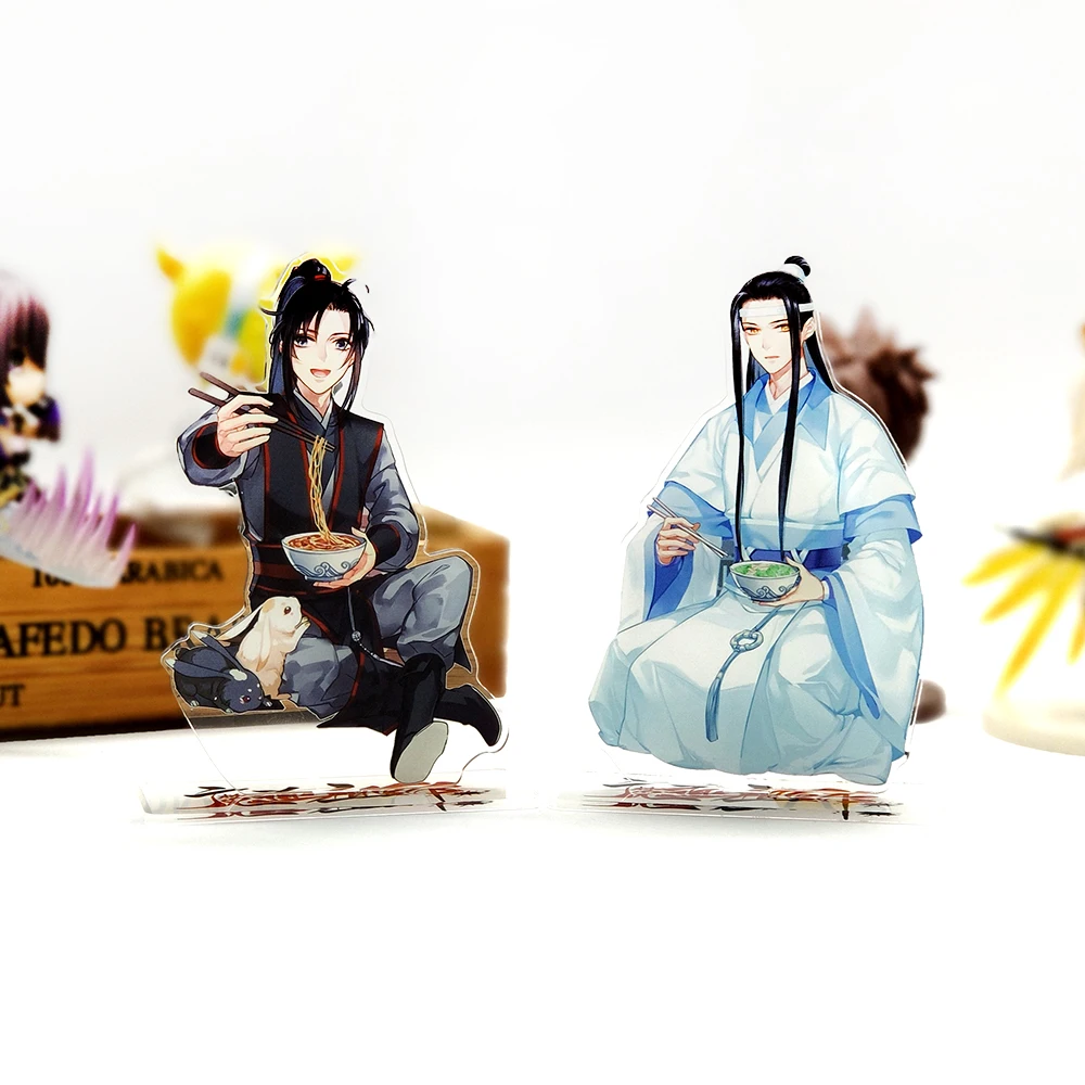 MO DAO ZU SHI Wei Wuxian Lan Wangji ест реальная модель двухсторонняя пластина держатель Топпер