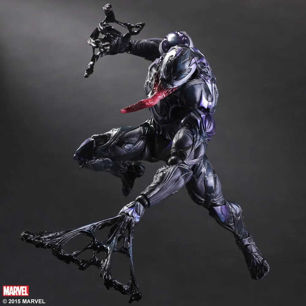 PLAY ARTS 25 см Веном в фильме Человек-паук фигурка модель игрушки