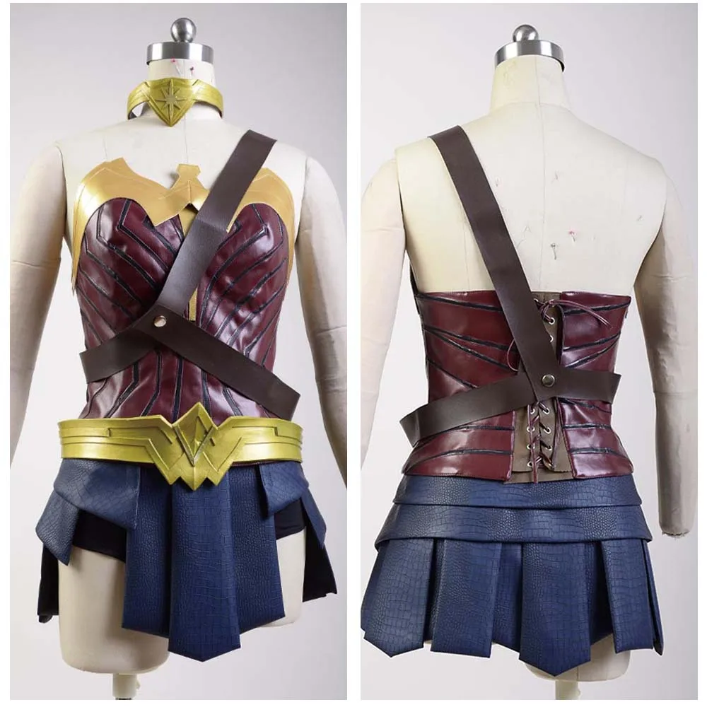 Batman v Superman Dawn of Justice Wonder Woman Diana Prince Cosplay Costume Suit