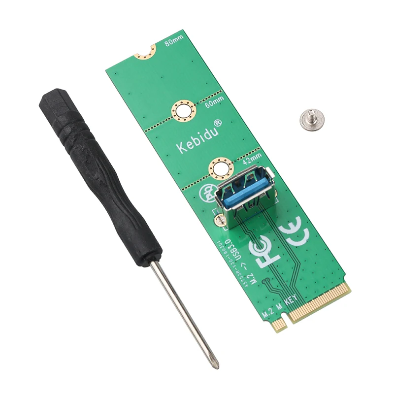 Новый адаптер NGF M.2 к USB 3 0 карта M2 для PCIe PCI-E переходная биткоина Майнер Litecoin с