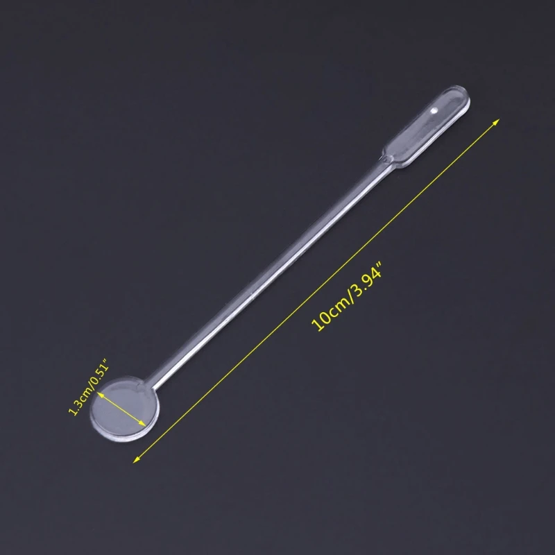 10 шт. пластиковая прозрачная палочка для размешивания стержень эпоксидная смола DIY Инструменты косметические шпатели
