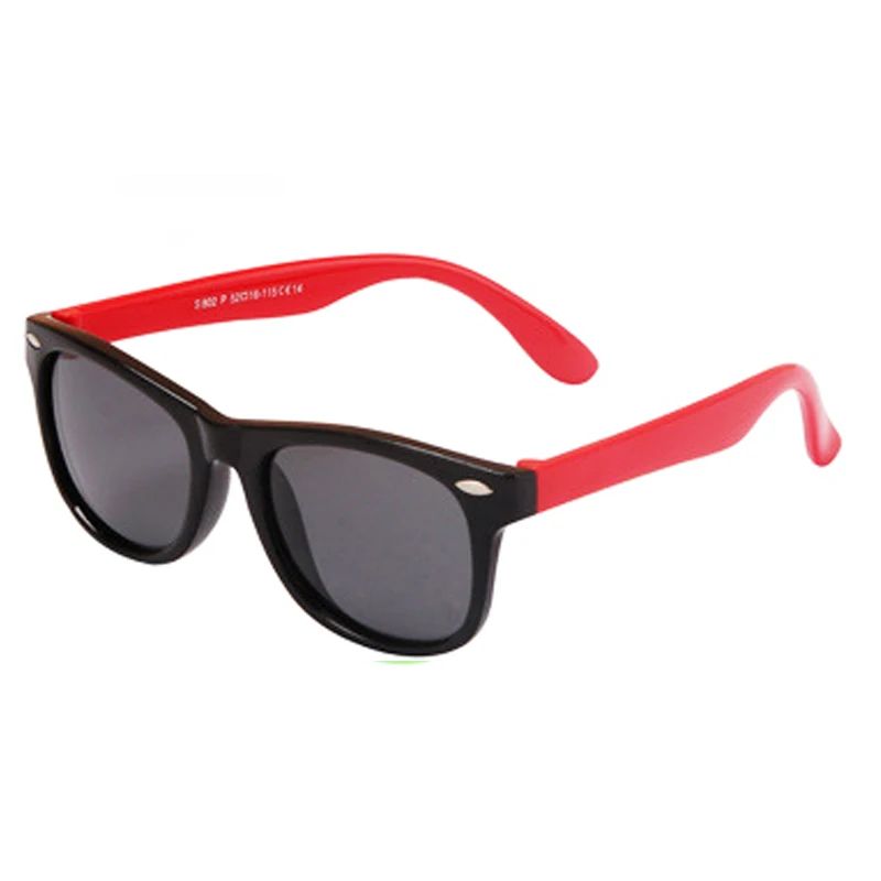С автомобилем случае Дети поляризованные солнцезащитные очки TAC очки Детские поляризованные солнцезащитные очки для девочек мальчиков стаканы Детские ретро ребенок - Цвет линз: JY82 HE car case C15