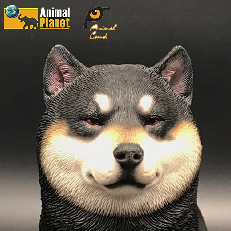 Estartek Mr Z Resin Hewan Land Shiba Anjing Akita Koleksi