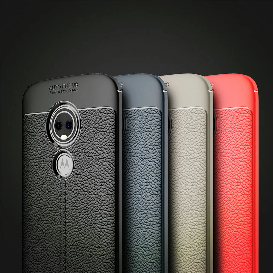 

Phone Case For Motorola Moto E5 play Case Luxury TPU Silicone Imitation Leather Cover For Moto E5 Play U.S. Edition Case