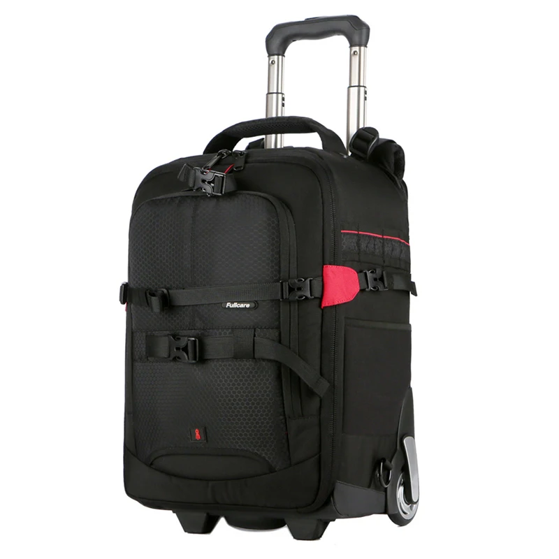 

Brand Trolley suitcase camera bag shoulder multi-function professional bag with wheels new large capacity trolley travel luggage
