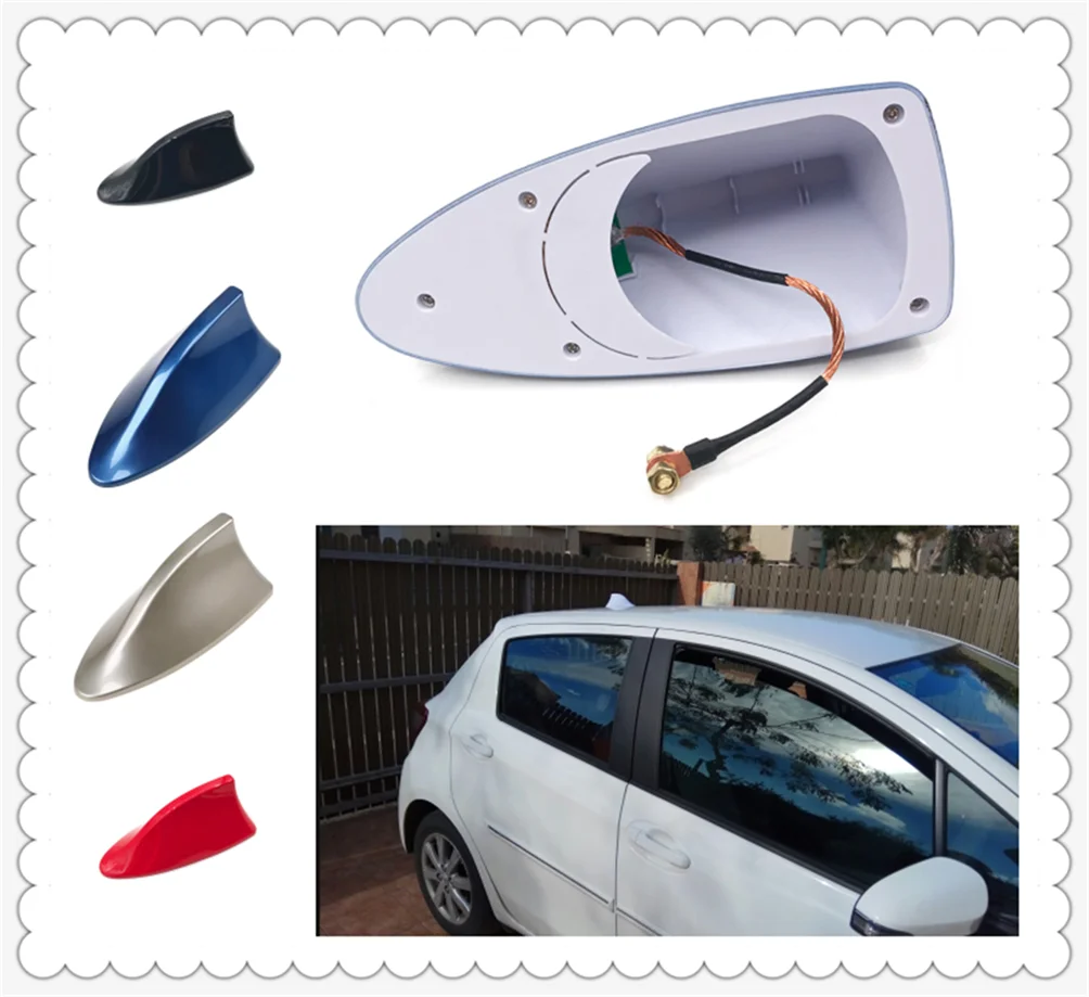 

High quality car styling shark fin radio signal roof antenna auto parts for BMW all series 1 2 3 4 5 6 7 X E F-series E46 E90
