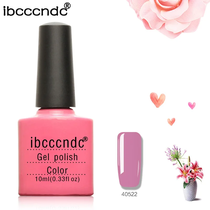 

Ibcccndc 79 Colors Gel Nail Polish 10ML LED UV Gel Soak-off Gel Vernis Semi Permanent Gel Lacquer Nails Polish Nail Art
