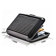 Алюминиевый металлический чехол держатель для карт держатель для кредитных карт металлическая визитница Логотип Настройка пакет ID держатель для карт выгравированный на заказ