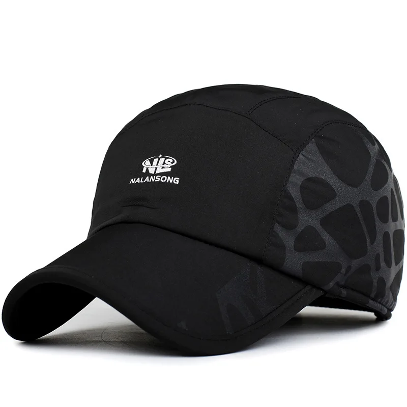 

The new autumn and winter leisure Korean men's hat cap cashmere thermal earmuffs baseball cap factory direct wholesale