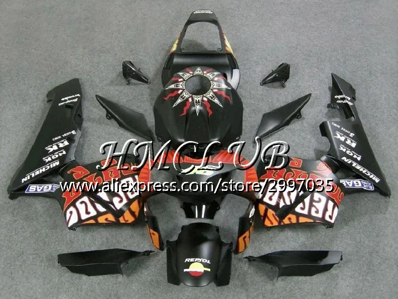 Литые изделия для Honda CBR 600RR 600F5 CBR600 RR 2003 2004 79HC. 4 CBR600RR светло-голубой цвет F5 03 04 CBR600F5 CBR 600 RR 03 04 обтекатель - Цвет: No. 23