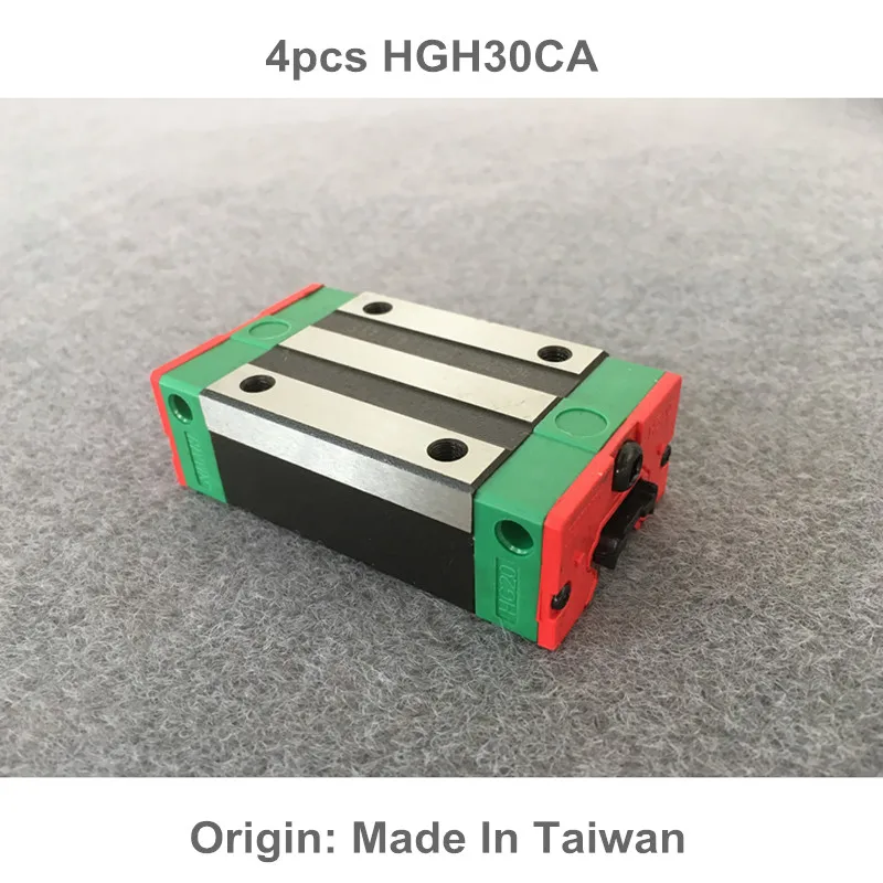 

4pcs HGH30CA 100% New Original HIWIN linear guide blocks HIWIN linear Rails