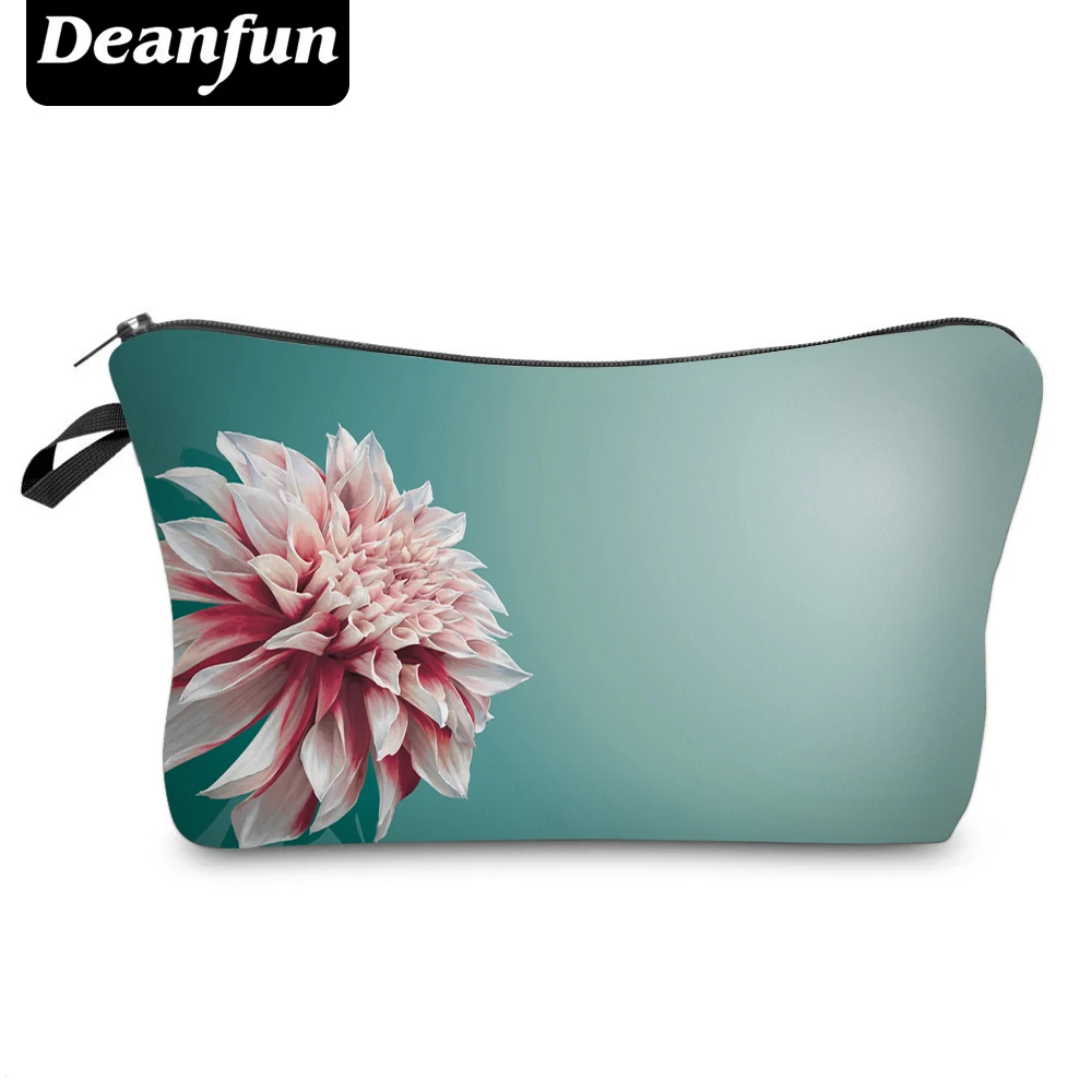 

Deanfun Cosmetic Bag 3D Printed Flower 18-22cm Zipper Necessaries For Women Storage Makeup Organizer For Travel Polyster 50778