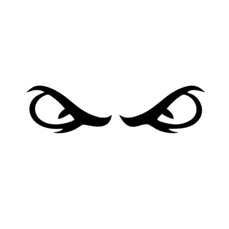 Download 15*4CM Bad Boys Evil EYE Car Sticker Fun Cool Personality Drift Car Stickers And Decals ...