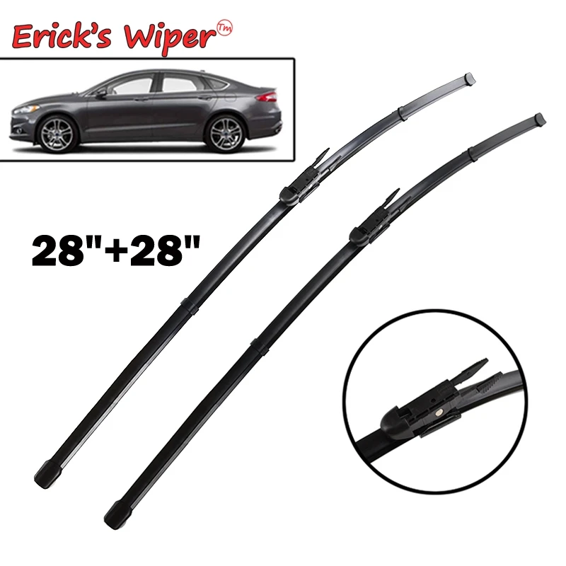 

Erick's Wiper Front Wiper Blades For Ford Mondeo 2015 2016 2017 2018 Windshield Windscreen Front Window For Fusion 28"+28"