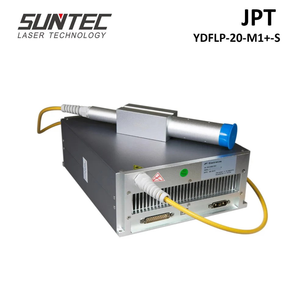 SUNTEC волоконный лазерный источник 20 Вт JPT MOPA волоконный лазерный генератор Mopa лазерный источник для волоконной лазерной маркировочной машины YDFLP-20-M1+-S