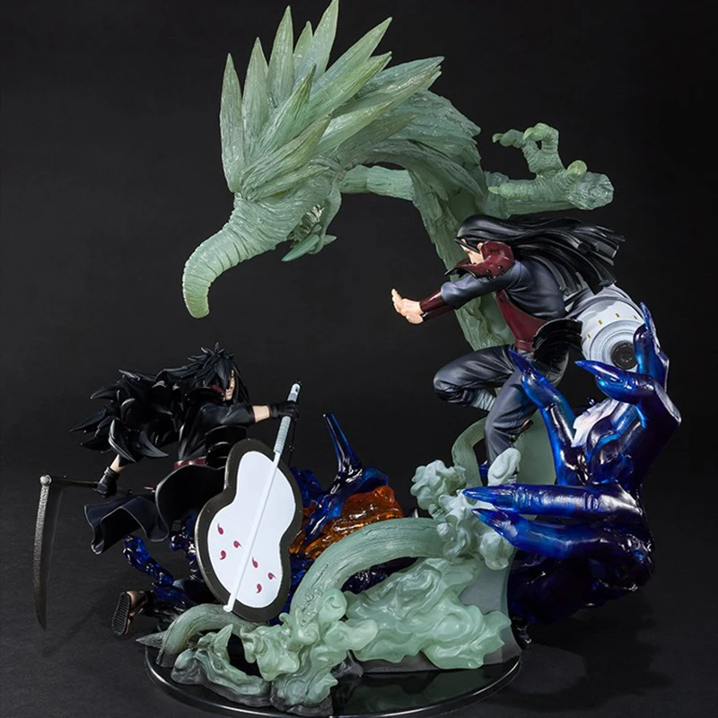 Наруто ПВХ фигурка Zero Uchiha Susanoo Kurama relance Madara Senju Hashirama Коллекция Подарочные игрушки 30 см