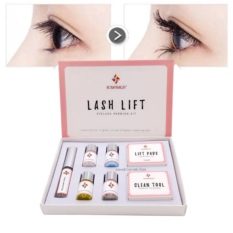 

Eyelash Perm Kit Curling Lash Enhancer Extension Eye Lashes Glue For Professional Liquid Lash Lift Kit+Clean Tool+Lift Pads