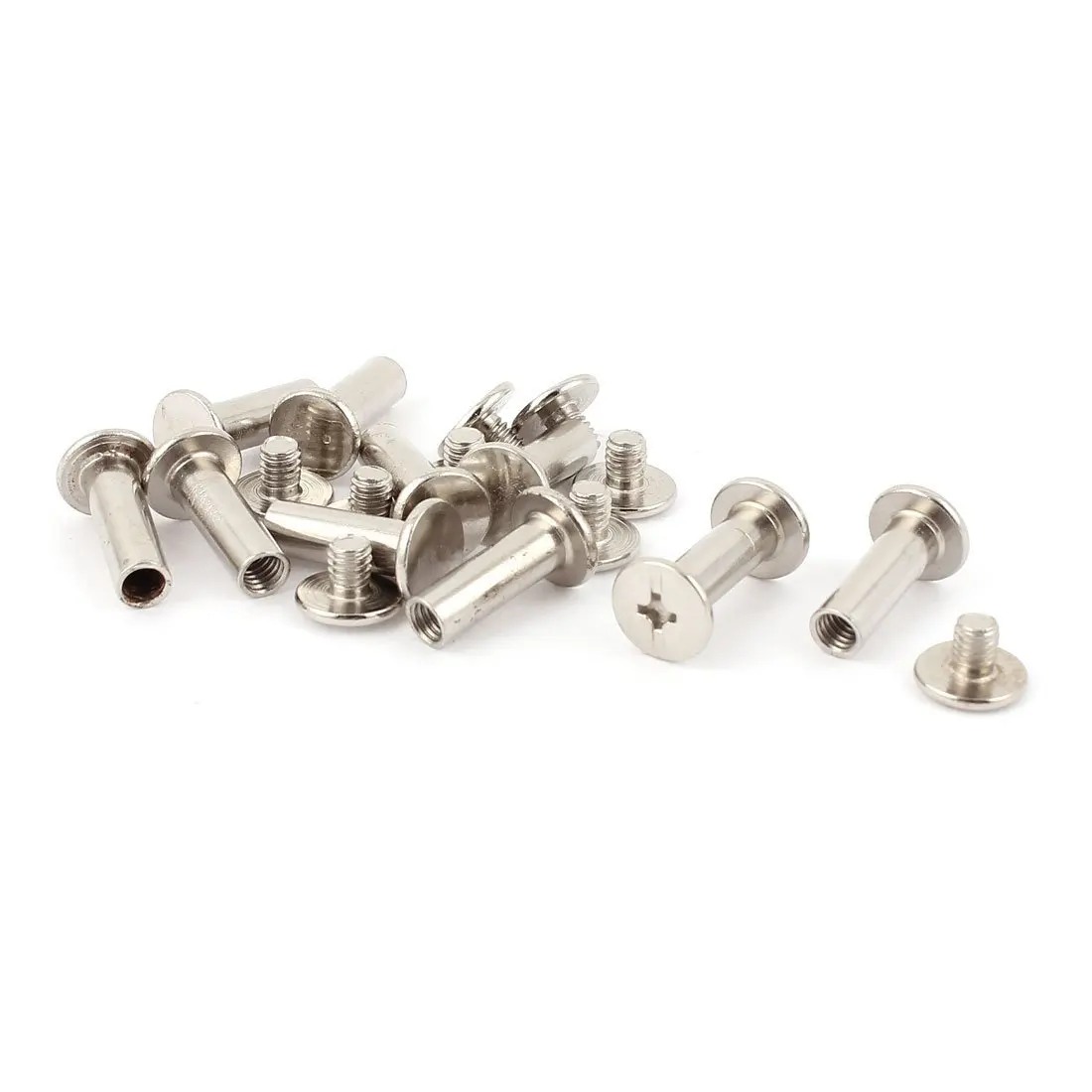 

Album Scrapbook 5 x 15mm Nickel-plated Binding Post Screw 10 pcs
