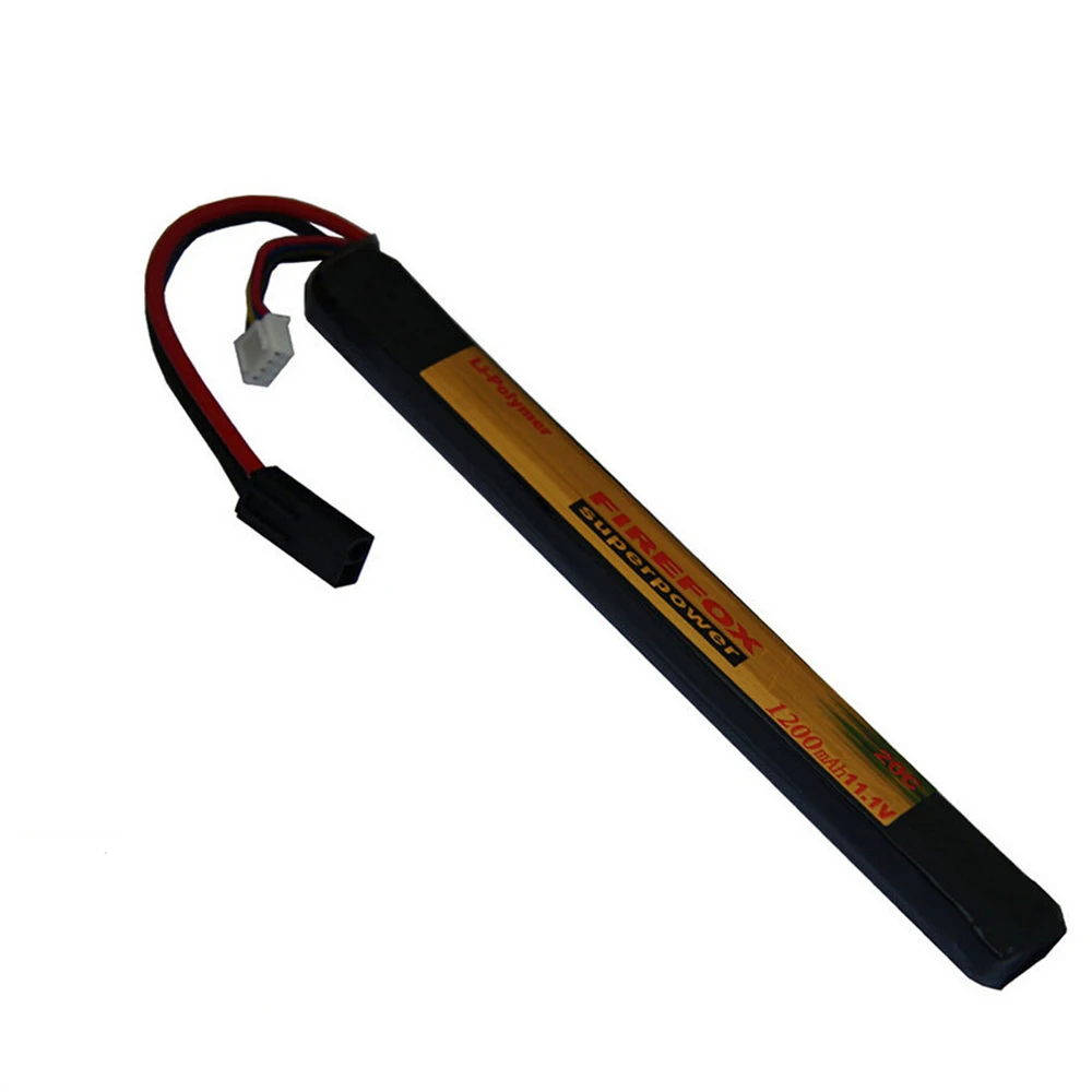 1 шт. 100% Оригинальная батарея FireFox 11 V 1200 mAh 20C Li Po для страйкбола L F4R12M|airsoft battery|11.1v