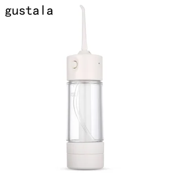 

Gustala 130ML Capacity Portable Manual Oral Irrigator Water Flosser Dental Spa Irrigation Dental Flosser Oral Hygiene For Family