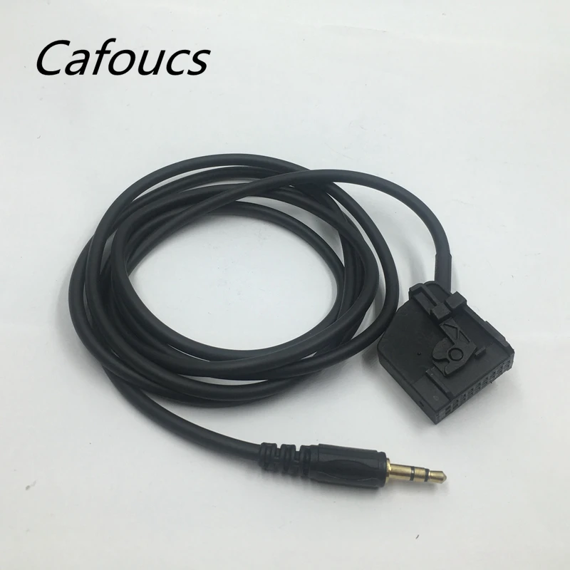 

Cafoucs 3.5MM AUX Cable Audio Adapter For Mercedes Benz Command 2.0 MP3 AUX IN Cable CD Changer