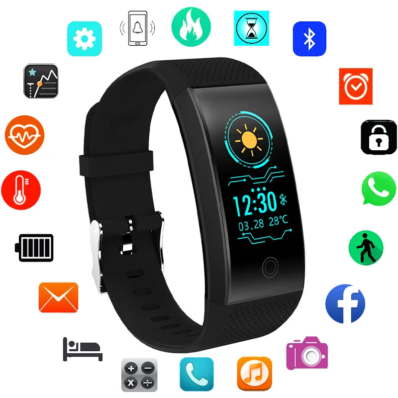 

Sport Bracelet Smart Watch Women Ladies Electronic Digital Wrist Watches For Women Clock Female Wristwatch Hours For Android IOS
