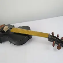 Черная 5 струн 16 дюймов Электрическая Виола, замечательный звук w/case