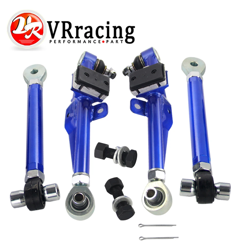 VR RACING - FRONT LOWER CONTROL ARM For NISSAN S13 Adj. Front Lower Control Arm - Blue Color VR9831B VR RACING - FRONT LOWER CONTROL ARM For NISSAN S13 Adj. Front Lower Control Arm - Blue Color VR9831B