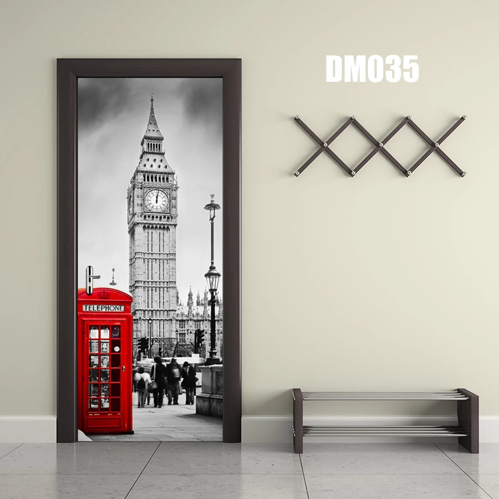 Наклейка s portes decoratives 3d стикер на дверь украшение дома 77 см* 200 см обои на дверь mt083 3d стикер на дверь