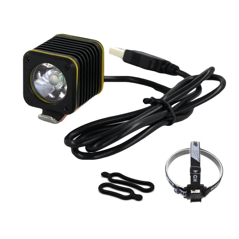 Best Outdoor Waterproof T6 LED USB 5000LM Modes Bicycle Front Lamp Head USB Rechargeable Bicycle Light Torch Headlight Mountain Lamp 3