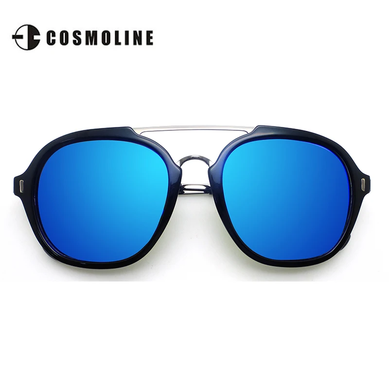 2017 Men's New Italy Designer Square Sunglasses Acetate Frame with