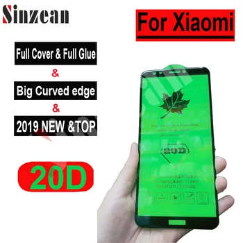 

Sinzean 100pcs For Xiaomi 9X/9T/CC9E/MI9/MI 8SE/MI A3 lite/POCO F1/Redmi K20 Pro 20D Full Cover Tempered Glass screen protector