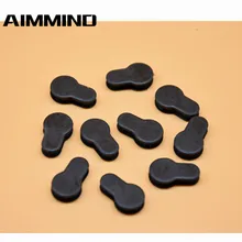 10 шт.(1 лот) винтовка KeyMod резиновый протектор-вкладка крышки для Freefloat KeyMod Rail RPR черный/коричневый принадлежности для охоты