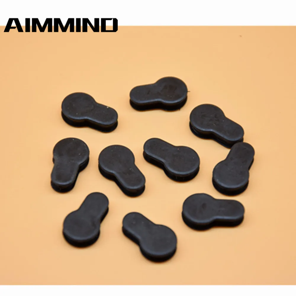 

10PCS(1Lot) Rifle KeyMod Rail Rubber Insert Protector Plug Covers for Freefloat KeyMod Rail RPR Black/Tan Hunting Accessories