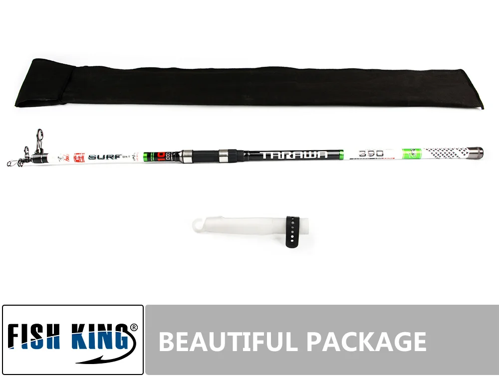Vara de Pesca Equipamento de Pesca Peixe Carpa 4.5m 100-250g 4 Scetions Carbono Material Lightfishing Oceano Pesca Surf Rei 3.9m 4.2m Mod. 1283632 13 Esporte e Lazer