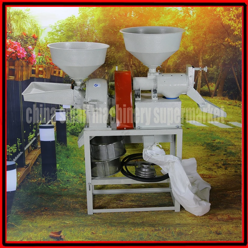 

Factory price Intelligent shelling and Crushing Combination Machine grain mill and crush machine millet rice Corn Sheller