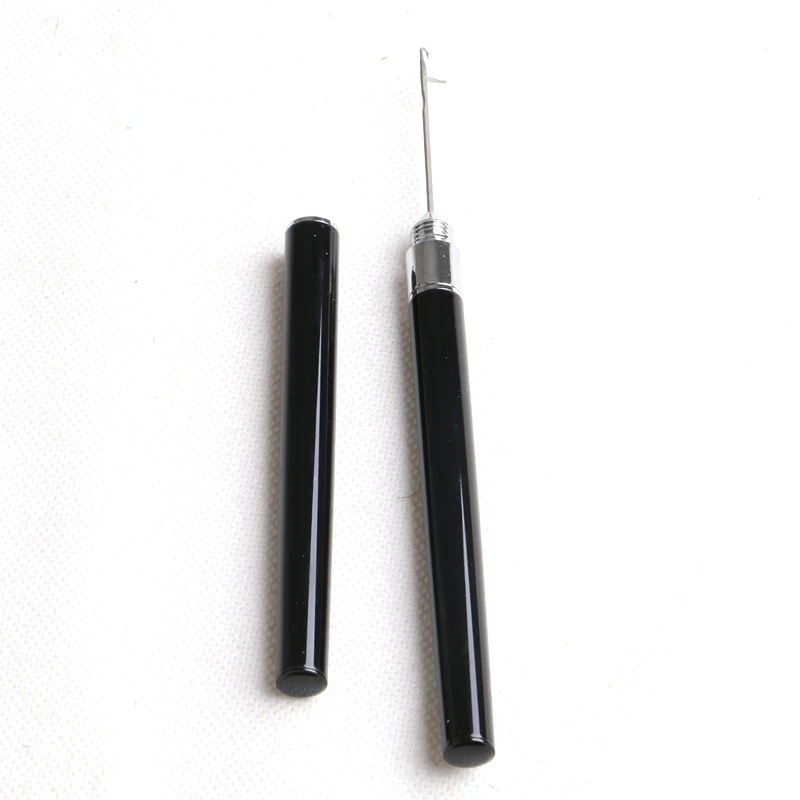 10 шт. черный или серебристый многофункциональный микро петля для нити крючок инструменты для игл для микро наращивания волос