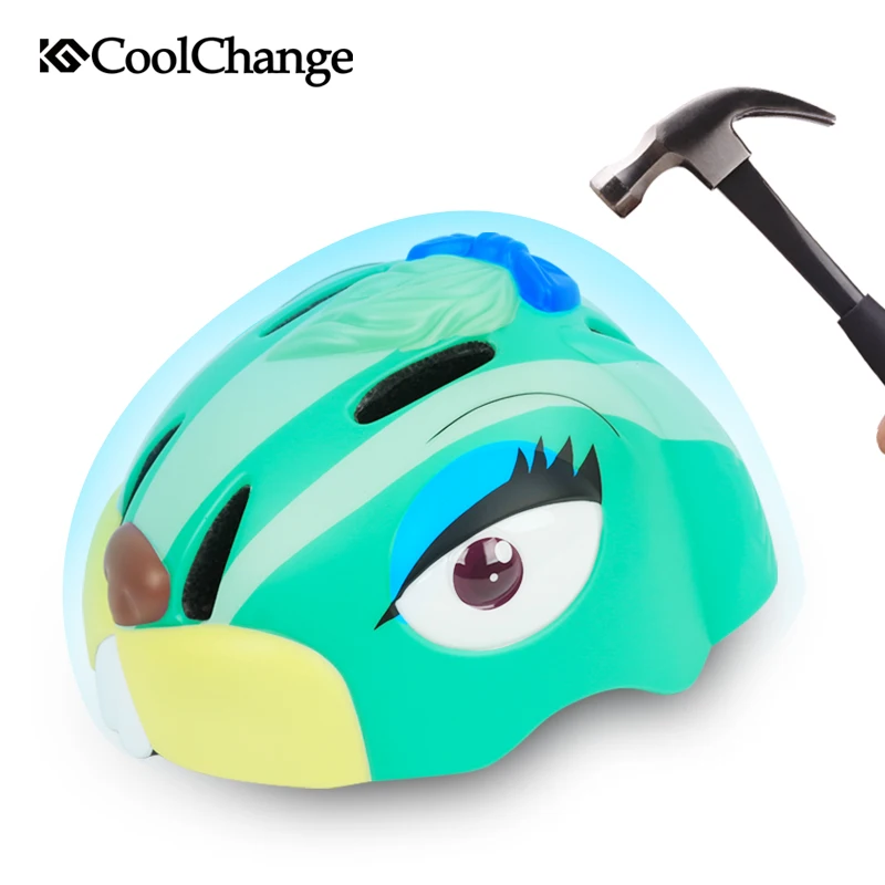 Шлем велосипедный CoolChange для мальчиков и девочек детский шлем из поликарбоната