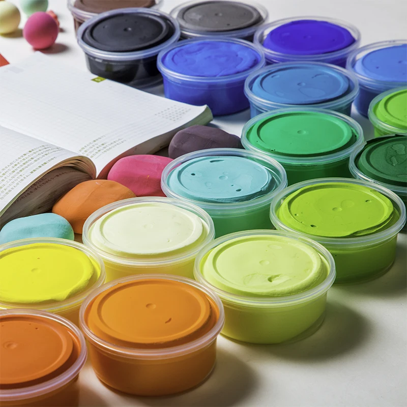 DIY Magic Polymer Clay Sets Ultra Light Plasticine Air Dry Fimo Kits