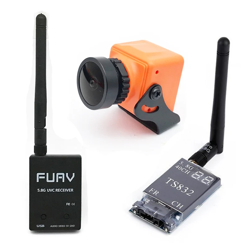 5 8G TS832 48CH 600 mW передатчик и fpv приемник UVC видео Downlink OTG VR Android телефон мини 1200TVL CMOS 2