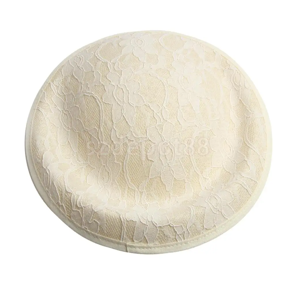 Vintage Sinamay Lace Fascinator Hat Base for Women's Millinery DIY Hat Making