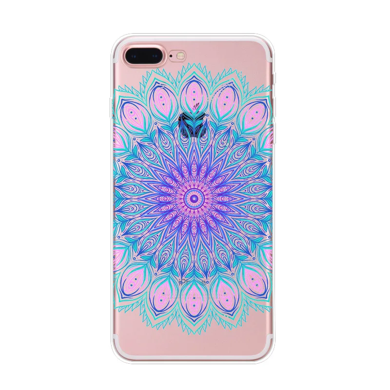 Чехол для Телефона Iphone X 5 5s 6 6s 7 Plus 8 цветной красивый кружевной с цветами мягкий