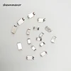 Aliepress Silver Color 3# 5#  Metal  Stopper For Repair Zipper Tailor Tools 60Pcs 3-016 ► Photo 1/5