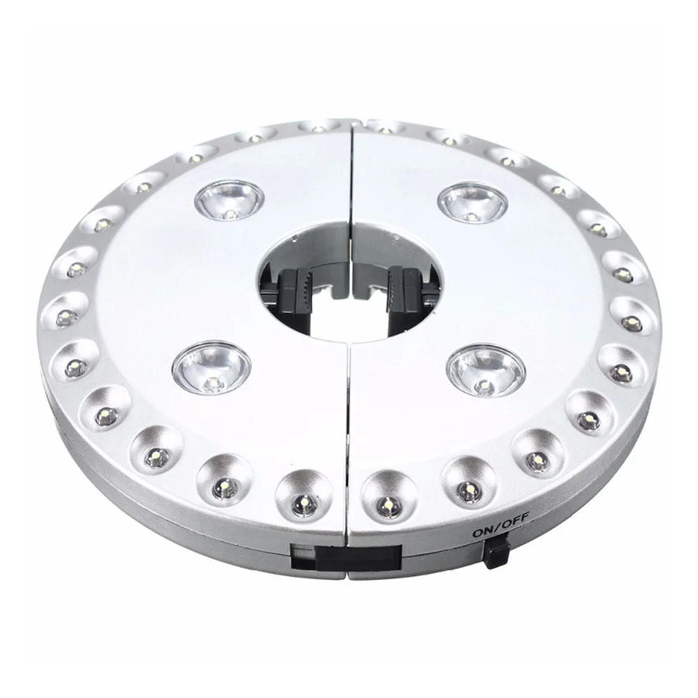 

HOT Cantilever Patio Umbrella Light Outdoor Cantilever Pool Cordless Stand Deck Light Table Camping NDS66