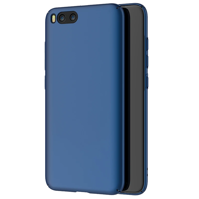 Para xiaomi mi nota 3 caja de la PC trasera dura de la cubierta para xiaomi nota 3 caso MOFi mi note3 cubierta delgada sólida simple capa coque funda 5.5\